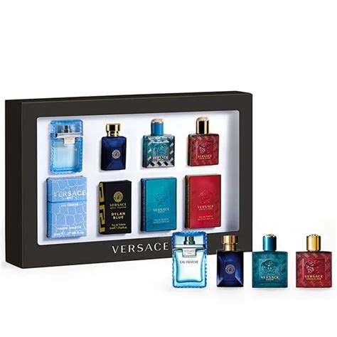 versace miniatur|Versace mini perfume set men.